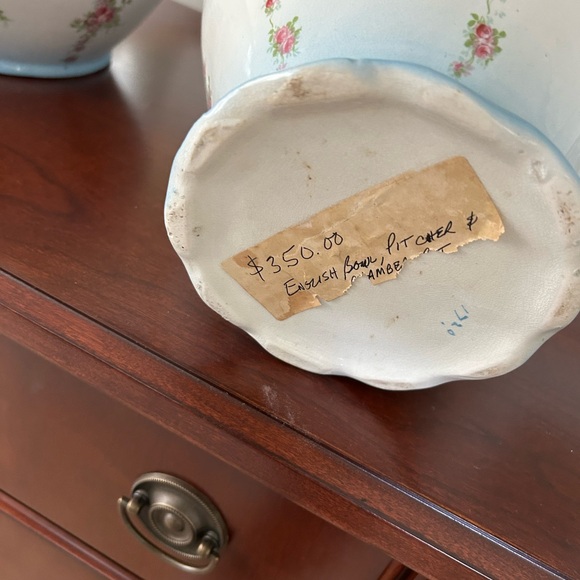 💙Antique Chamber Pot and Pitcher💙 - Picture 7 of 16